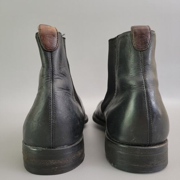 Grenson Black Leather Chelsea Boots Shoes Men\'s UK 8 F US 9 main image 8